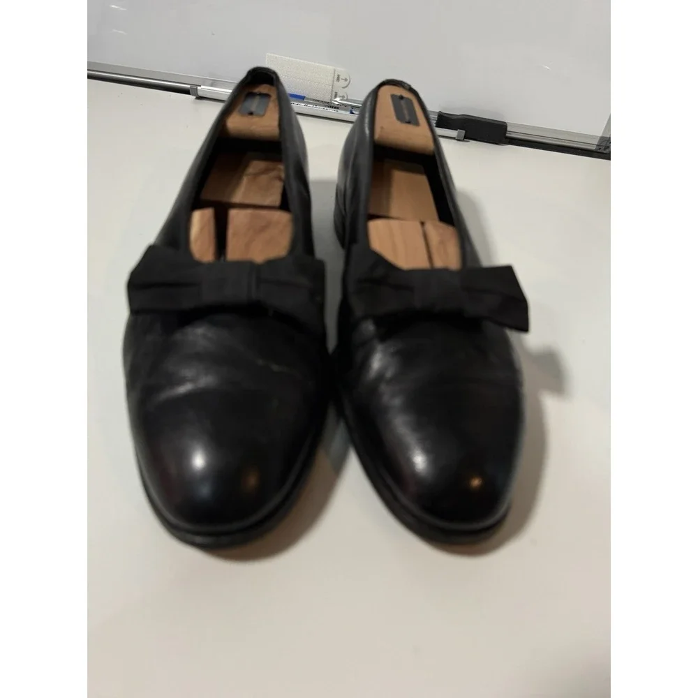 RARE VTG‎ Lloyd & Hair Custom Built Opera Pumps W/ Bow
